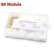 380pcs/set Auto Car Motorcycle 2.8mm 2 3 4 6 pin Electrical Wire Connector Terminal