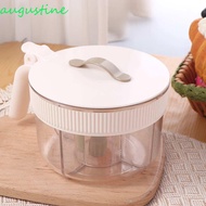 AUGUSTINE 4 Grids Seasoning Box, Plastic Sealed Spice Container, Convenient with Spoons Dustproof Mo