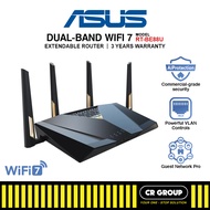 ASUS RT-BE88U Dual Band WiFi 7 Extendable Gaming Router - Up to 7200 Mbps - AiMesh Supported (3Yrs W