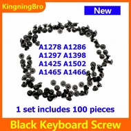 New Black Keyboard Screw For Macbook Pro Air Retina A1278 A1286 A1297 A1398 A1425 A1502 A1369 A1465 