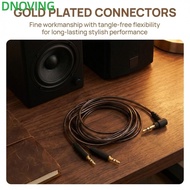 DNOVING Earphone Replacement Cable, 120cm/47.2in Plug and Play Aux Cable, 3.5mm to Dual 2.5mm Flexib