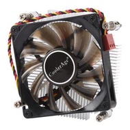 全城熱賣 - 冰峰 1155-1U 英特爾 1150 1156 1151 DC 12V 2000PRM 30.5cfm 銅芯散熱器液壓軸承冷卻風扇CPU散熱風扇