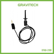 [Gravitechthai]2mm Banana to Clip Jack Cable 50cm-Black