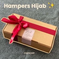 Hampers HIJAB BOX BELLA SQUARE / HAMPERS JILBAB BOX TEACHER GIFTS GRADUATION GIFTS / BIRTHDAY GIFTS 