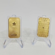 high-quality Wholesale 1/5/10//100pcs 1 Oz  America Plated Bullion Bar Silver Bars for Home Decorati