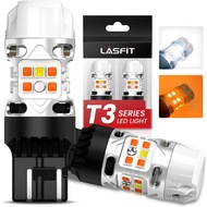 LASFIT T3 7443 Mentol LED Suis Belakang 7444 LED Lampu Isyarat Belok Depan Lampu Letak Kereta 7444NA