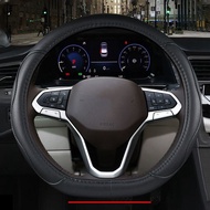 D Type Car Steering Wheel Cover for VW ID. 6 ID. 7 Viloran Passat Golf Jetta ID4