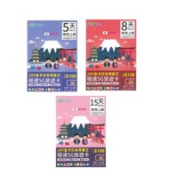 JOYTEL |【日本】Dcomo 金卡 5G 日本全網通 極速旅遊卡 5/8/15天  5-10GB 其後任用#JOYTEL