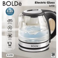 BOLDE Electric Glass 1.2 Liter Electric Kettle