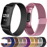 2021 Milanese Loop for Fitbit Charge 3 Band Replacement Charge4 Wristband Stainless Steel Watch Bracelet Strap Fitbit Charge 4 Band