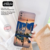 ITEL A26 Case - Mosque Fashion Case - Pro Camera Softcase - ITEL A26 Casing - TPU Silicone - ITEL A2