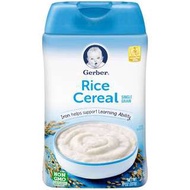 美國直送 Gerber, 嘉寶米粉，單穀物，8 oz (227 g) bb米糊