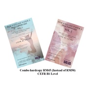Hardcopy  2023 English Paper 2 Answers Trial Paper SPM CEFR B1 Vol 1 & Vol 2