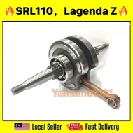 Yamaha SRL110 SRL 110 LAGENDA110 LAGENDA 110 110Z 110ZR Z ZR CRANKSHAFT ASSY STANDARD STD CRANK SHAF