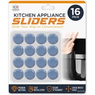 Appliance Sliders for Kitchen Appliances (16 Pack) - Self Adhesive Small Appliance Slider for Kitche