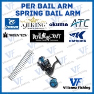 Fishing Reel Spare Parts Per/spring Bailarm/Perr Press/Perr Spirall/Per Open Close Mixed Fishing Reel ALL Sizes/ALL SIZE | Atc, PIONEER, AJIKING, DEVIL CRAFT, KASTKING, TRIDENTECH, OKUMA