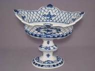 麥森 Meissen All Purpose Plate 麥森藍洋蔥高腳盤