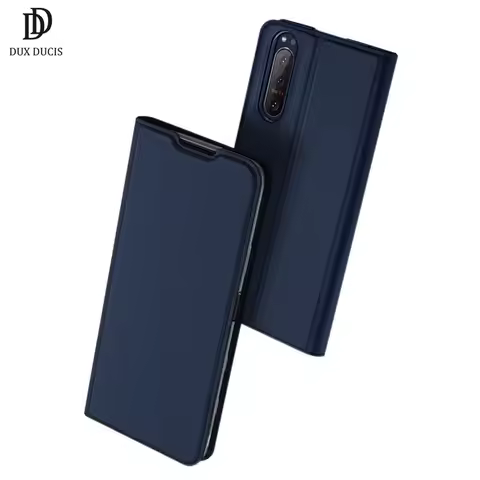 For Sony Xperia 5 II Case DUX DUCIS Skin Pro Series Flip Wallet Leather Case for Sony Xperia5 II Cov