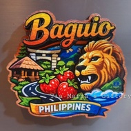 Baguio Wooden Ref Magnet