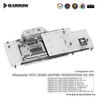 Barrow GPU water block for Gigabyte RTX 2080 SUPER Gaming OC Windforce Full Cover GPU Cooler BS-GIG2080S-PA