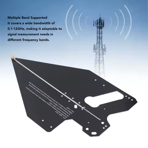 Log Periodic Directional Antenna Log Periodic Antenna High Accuracy Wireless 0.1‑12GHz Passive Direc
