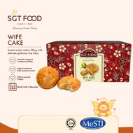 【HALAL】 SGT FOOD Traditional Style Wife Cake -Biskut Kundur Manis 老婆饼(6pcs)