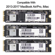 256GB 512GB SSD For 2014 2015 2017 Air A1465 A1466 ed Pro Retina A1502 A1398 1TB ied A1419 A1418 Sol