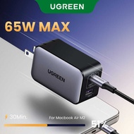 7Ec UGREEN 65W Gan 3-Port Type C Android Charger Adapter Fast For SAMSUNG S25 Ul