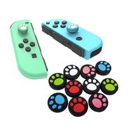 1Pair Lovely Cat Paw Claw Thumb Stick Grip Cap Joystick Cover For Nintendo Switch NS Lite Joy-Con Controller Gamepad Thumbstick Case