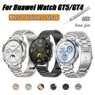 Metal Strap for Huawei Watch GT6/GT6pro/GT5/GT4 Stainless Steel Wristband Bracelet Huawei Watch GT 4