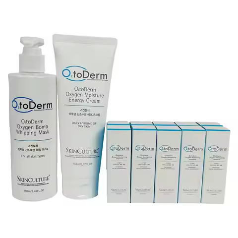 O2toderm Face Cream Skin Clearing Oxygen Facial Spray Serum Skin Rejuvenation Oxygen Facial Liquid O
