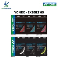 YONEX EXBOLT 63 ORIGINAL BADMINTON STRINGS