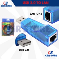Usb TO LAN/ USB TO Ethernet RJ45 /USB LAN Adapter Converter USB Ethernet Adapter Blue 2.0 LAN USB RJ