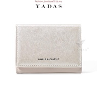 Tracey Denim Textured Bifold Vegan Leather Short Wallet