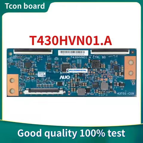 New for AUO Original T430HVN01.A CTRL BD 43T01-C09 Logic Tcon TV Board