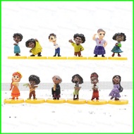 ZY1 12pcs Encanto Action Figure Madrigals Family Model Dolls Toys For Kids Home Decor Ornament Colle