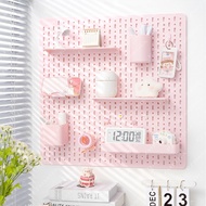 56x56cm square pegboard hole board desktop storage Organize