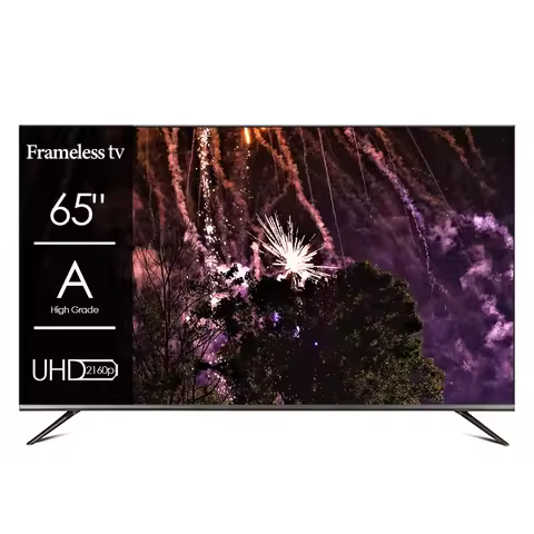 65inch Bezel Less Full Display 4K Ultra HD LED Tv Television 65 Inch Smart Tv