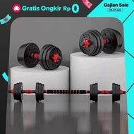 Dumbbell Barbell fitness equipment set 10 kg can be connected Lifting Pole EBUY 010-77 Muscle