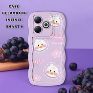 HP Infinix Smart 8 Wave Softcase - Phone Case - Infinix Smart 8 Wave - External.Acc - Cute Motif - F