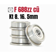 Used F688zz flange bearing (size 8 x16 x 5mm)