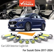 Suzuki Dzire LED Interior Light Kit Canbus Map Dome Reading Lamp