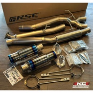 Honda Civic FL5  Type R 2022+ - RSE / Real Speed Engineering Full Titanium Exhaust System TYPE-D