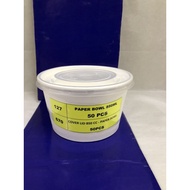 (127+670) Paper bowl 850ml -50pcs