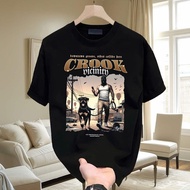 T Shirt 24s Unisex Short Sleeve T-Shirt Gangster Black Tees