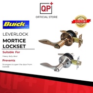 BUICK LEVER MORTICE LOCKSET TURBULAR LEVERLOCK ENTRANCE LOCKSET BCK-930SNET (SATIN NICKEL)