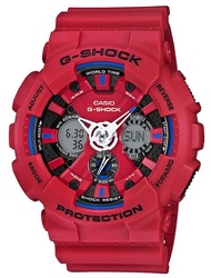 Casio G-Shock GA-120TR-4A Red Resin Band Sports Watch ga-120 ga120