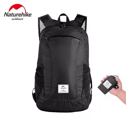 Naturehike Backpack 18L 22L Ultralight Outdoor Waterproof Folding Backpack for Men Women‘s Bag Campi