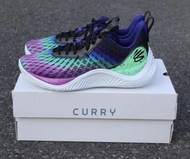 Under Armour CURRY 10 減震防滑耐磨 低幫運動籃球鞋 北極光