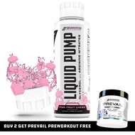 Cutler Nutrition Liquid Pump Caffeine Free Pre-Workout Supplement with Glycerol & Arginine Nitrates 